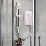 Triton Showers T80 Easi-Fit 10.5kW Electric Shower White with Hose & Head view 5