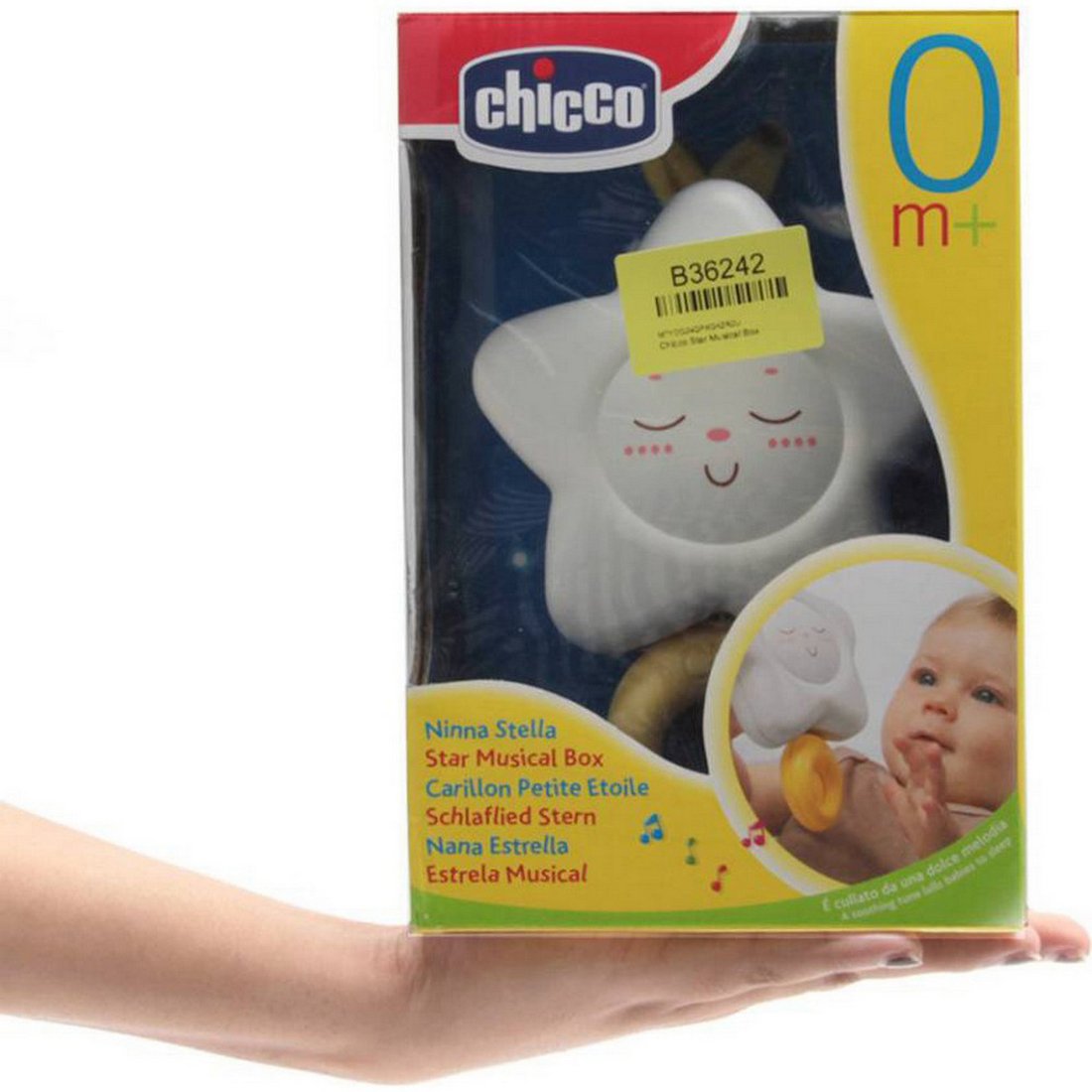 chicco star musical box