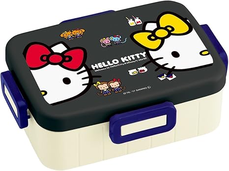Amazon スケーター 4点ロック ランチボックス 650ml 弁当箱 ハローキティ デニム サンリオ 日本製 Yzfl7 弁当箱 オンライン通販