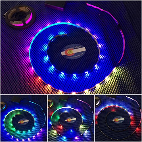 Dream LED Strip WS 2811 Battery Operated Kit - 40 inches - 76 Color Chasing Modes