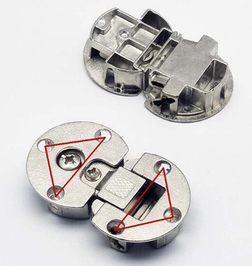 90 Degree Furniture Adjustable Hidden Folding Hinges - Image 4