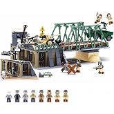 General Jim's Military Brick Building Set - World War 2 Battle of Budapest Building Blocks Model Set for History Enthusiasts for All Building Levels