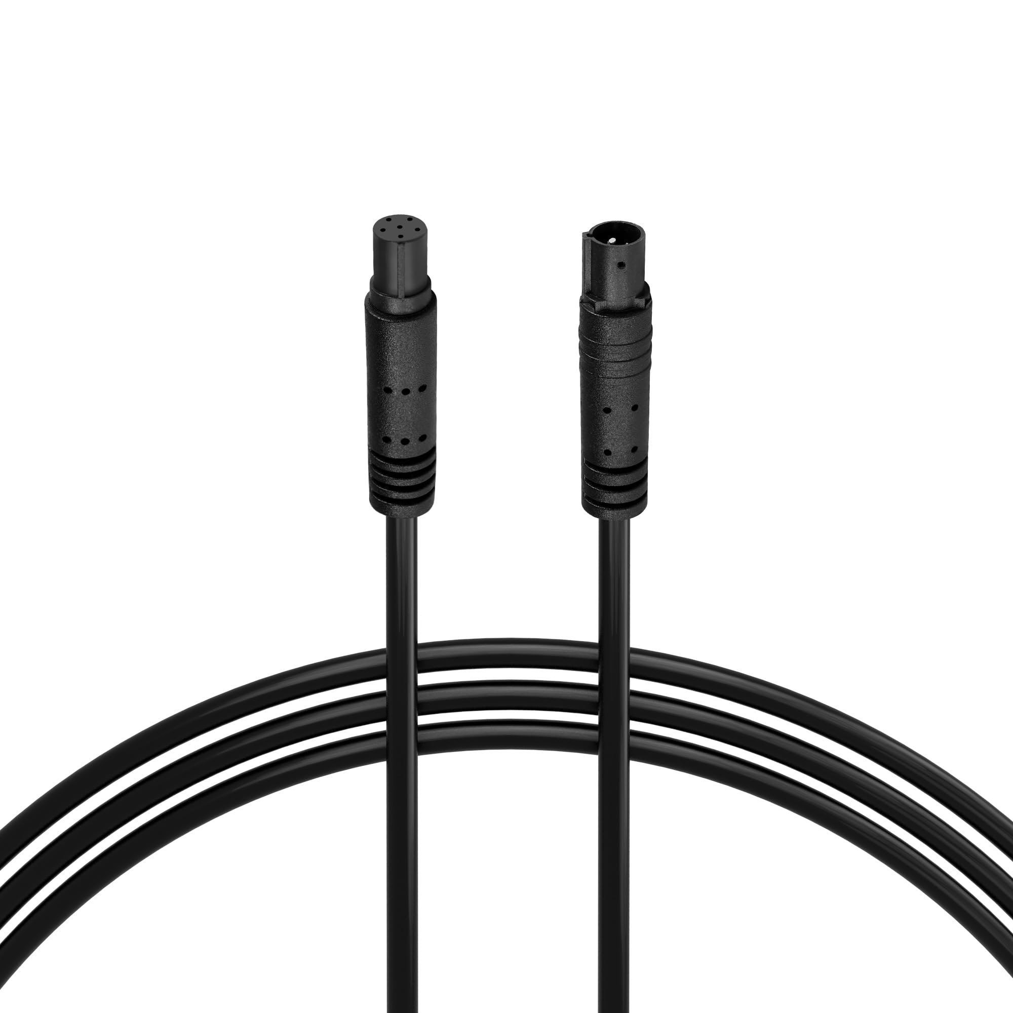 GINTOOYUN Dash Cam Extension Cable 4-Pin Male to Female Waterproof and Shock-Absorbing Car Mounted Camera Adapter Cable for Vehicle Backup Monitoring System(6.5FT) (6-pin)