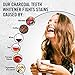 Natural Organic Teeth Whitening Activated Charcoal Powder - Enriched by Coconut & Baking Soda for Brighter Smile - Safe On Sensitive Teeth and Gentle On Gum - 2.1 Oz / 60g by Fiberganic