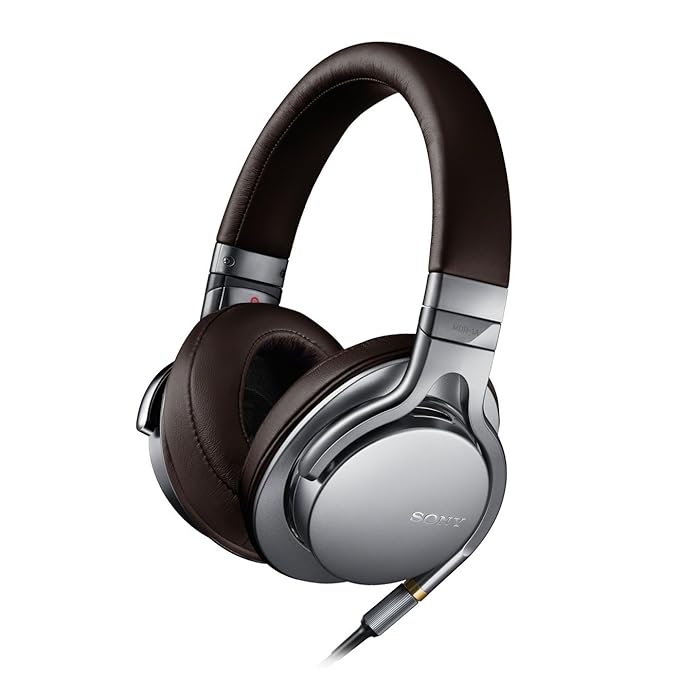 Sony MDR-1AS High Resolution Kopfhörer (40mm High Definition-Treibereinheiten) silber