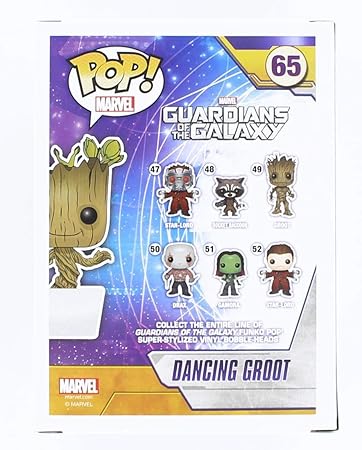 dancing groot bobble head