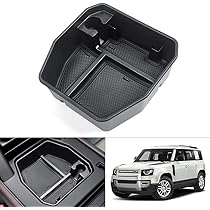 AUOVO Center Console Organizer Tray For Land Rover Defender 2020-2023 | ABS Plastic Storage Box