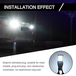 Sinytuto Pack-4 LED Reverse Lights, T15 4014 45SMD