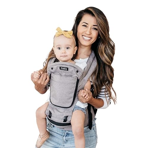 MiaMily Hipster Plus Hip Seat Baby Carrier Carry Positions