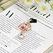 Mavis's Diary 2 Pcs Cute Bling Diamond Dust Plugs/Cell Charms for iPhone 7 Plus,iPhone 6S Plus,iPhone SE 5.5