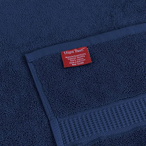 Utopia Towels Luxurious Jumbo Bath Sheet 2 Piece 600 GSM 100 Ring Spun Cotton Highly