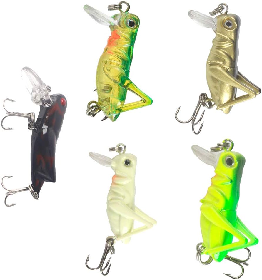 LEIPUPA 5X Floating Insect Fishing Lures
