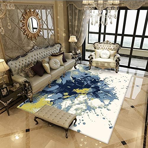 Ylmhe Rugs Large Modern Area Rug For Office and Kitchen For Living Room Abstract Carpet Mat, D,160x230cm