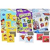 Memory Matching Game Bundle Set includes Avengers, TNMNT, and Jake the Pirate