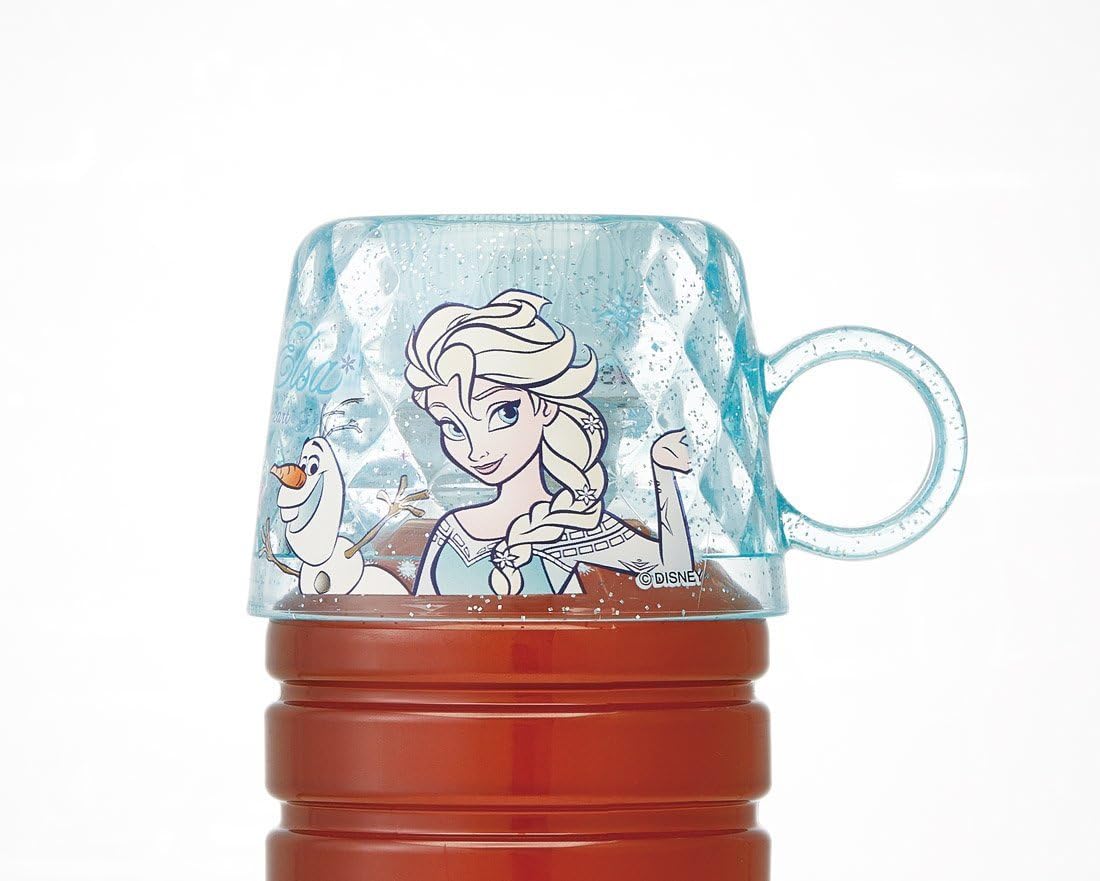 Amazon スケーター ペットボトル キャップ コップ 幅9 5 7 3 高さ5 3cm アナと雪の女王 ダイヤカット ディズニー Cpb1d 水筒 マグボトル オンライン通販