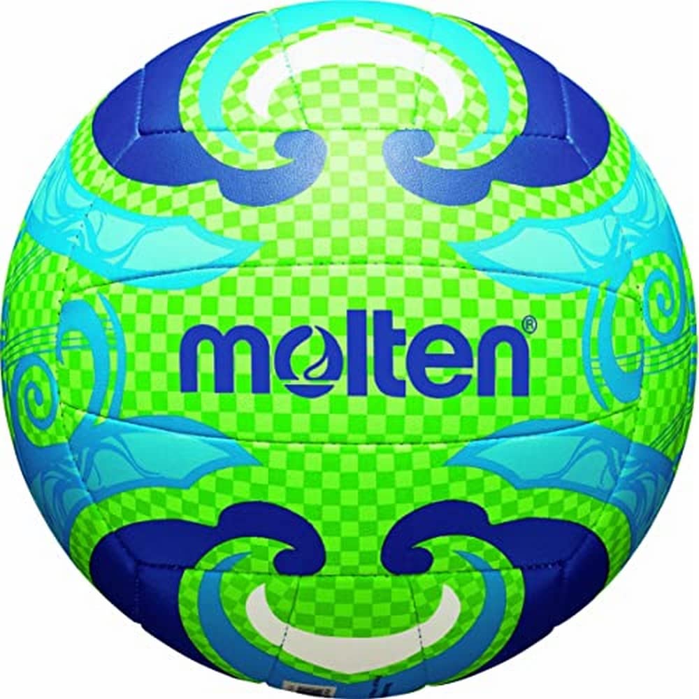 Molten VB1502 Beach Volleyball Green/Blue 5