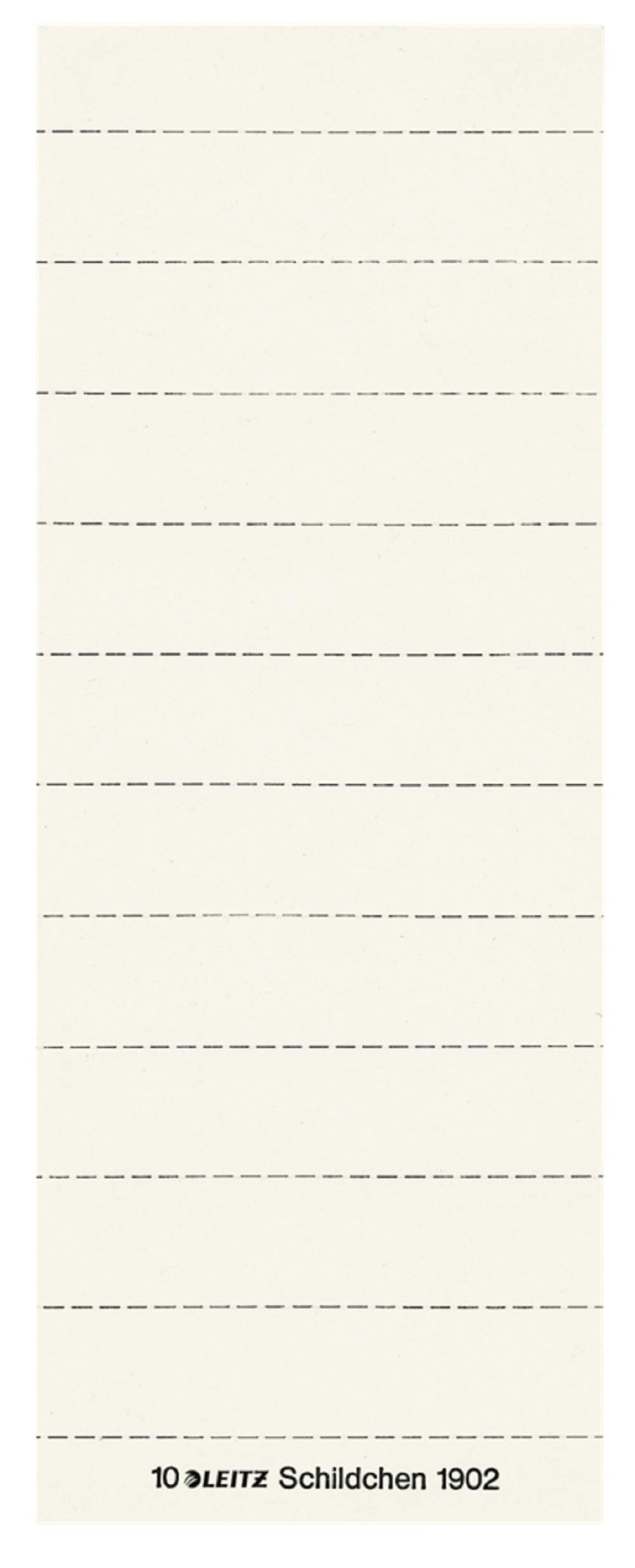 Leitz 19020001 Labels (Blank, Universal Sticker, 3 Lines) Pack of 100 White