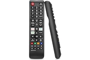 Replacement for Samsung Smart TV Remote Control, for All Samsung LED LCD QLED 4K 8K UHD 3D HDTV HDR Curved Crystal Smart TV B