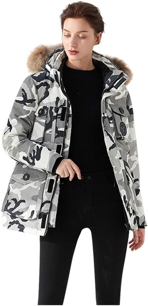 Succper Women's Waterproof Ski Jacket Warm Winter Snow Coat Mountain Windbreaker Hooded Raincoat
