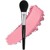 STUDIO17 Blush Brush - Small Fluffy Blush Brush for Cheeks | Cream &amp; Powder Cheek Makeup Brush with Ultra-Soft Synthetic Bristles