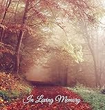 In Loving Memory Funeral Guest Book, Memorial Guest