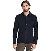 Vince Men's Sueded Jersey Button Down Shirt
