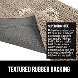 GORILLA GRIP Ultra Absorbent Grippy Doormat for