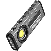 HOTLIGH ZF8313 Rechargeable Flashlight, Mens Valentines Day Gifts for Him, Magnetic EDC Flashlight Rechargeable, 2000 Lumens LED Flashlight with RGB and UV Lighting Source for Outdoor, Car Repairing