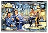Marilyn Monroe and Elvis Presley on stage - Mint and never mounted stamp sheet