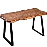 WELLAND Wood Entryway Bench with Metal