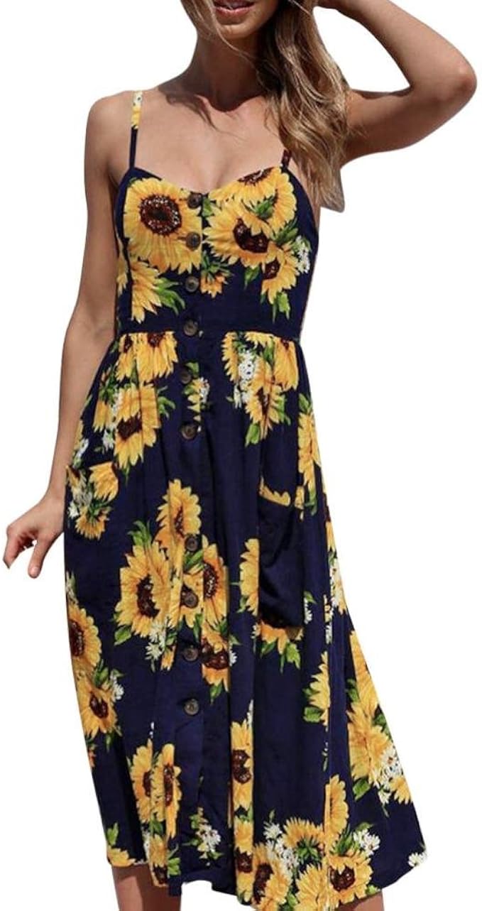 sunflower sundress