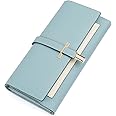 CLUCI Women Wallet Leather Trifold Large