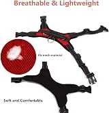 FUNKEEN PET HOUSE Dog Harness No Pull Adjustable XS Red Mesh Breathable view 4