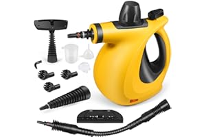 FANDIISHOP Handheld Steam Cleaner, Pressurized Multi-Surface Steam Cleaner with 11pcs Accessories, Chemical Free Multi-Purpose Steam Cleaners for Home Use, Steamer for Cleaning Floor, Tile, Windows, Couch, Grout