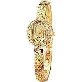 Vintage Watches for Womens Oval Small Bracelet Watch Fashion Ladies Dress Quartz Watch