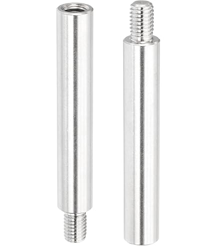 PATIKIL 16-Pack M3 X 6+6mm Stainless Steel Standoff Extension Posts – Male-Female Thread Adapters For PCB, Drones & Scrapbooks