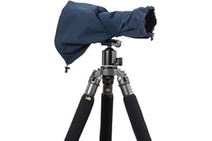 LensCoat Raincoat RS for Camera and Lens, Medium Rain Cover Sleeve Protection (Navy) LCRSMNA
