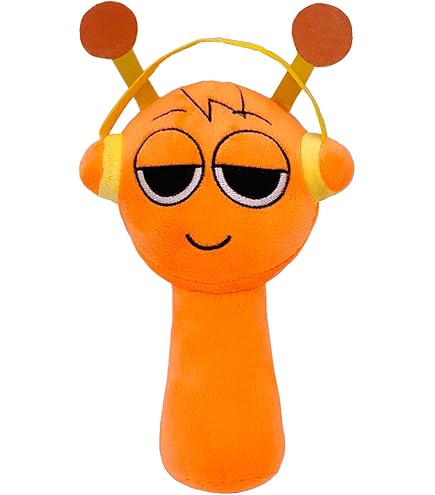 Sprunki Plush Toys Horror Game Sprunki Oren Wenda Plushies Toy Stuffed Doll Gray