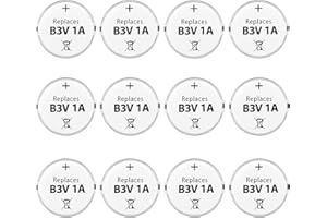 Enerpe B3V 1A Replacement Battery High Capacity Compatible with High Tech Electronic Collars of MS-4 and MS-5 Pack of 12