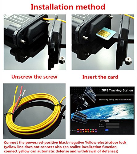 HOCHE Mini Waterproof GPS Tracker for Car Motorcycle Vehicle Truck Real Time Online Tracking Monitoring(9-80V DC)