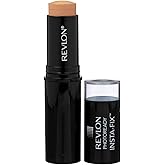 Revlon Foundation Stick, PhotoReady Insta-Fix Face Makeup for All Skin Types, SPF 20, Longwear Light-Medium Coverage with Natural Finish, 160 Medium Beige, 1 Oz