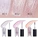 NICOLE DIARY Glow Shimmer Liquid Highlighter Moisture Shine Makeup Face Eye Contour Brightener Concealer 1Pcs #02