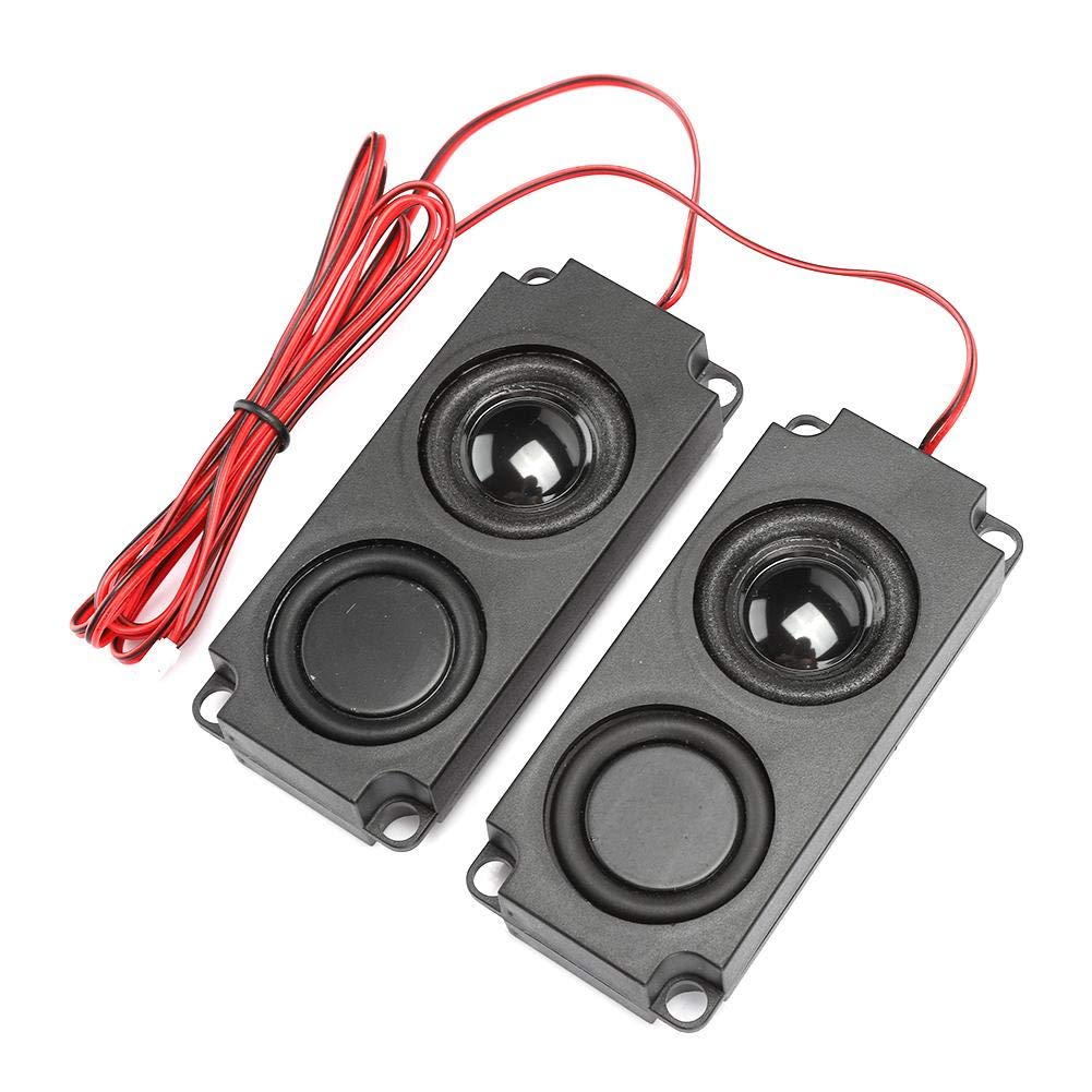 fasient Audio Speaker Portable Black 8Ω 5W Heavy Bass Audio Cavity 40 mm Internal Magnetic Dual Speaker with Large Volume for All Types of Digital Products
