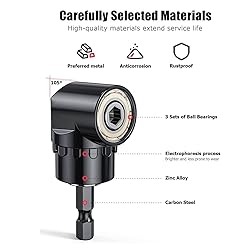 CIGOTU 105 Degree Right Angle Drill Adapter