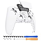 eXtremeRate White Touchpad Front Top Shell