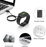 Giaogor Magnetic USB Charger for Donerton P22/Popglory Smartwatch Cable 2 Pack view 8