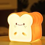 MIVANI Baby Night Light, Cute Bread Toast Lamp for