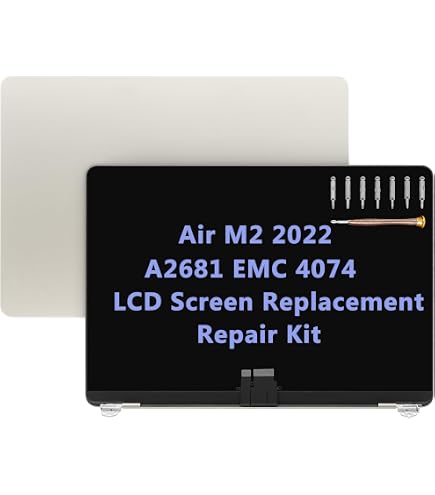 Schermo LCD 2024 15,3 Starlight MacBook Air A3114 M3 EMC 8612