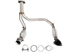 PULCHERFLOW Catalytic Converter Fit for 2007 2008 Chevrolet Silverado 1500/ Tahoe/Avalanche/Suburban 1500, 2007 2008 GMC Sierra 1500/ Yukon/Yukon XL 1500 4.3L/4.8L/5.3L/6.0L Catalytic Convertor (EPA Compliant)
