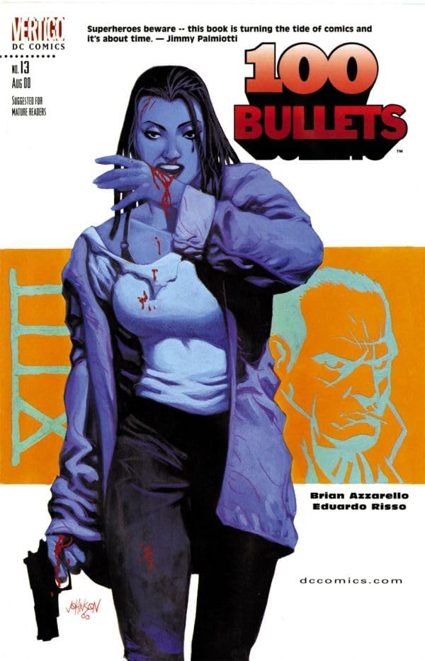 Amazon.com: 100 Bullets #1 eBook : Azzarello, Brian, Johnson, Dave